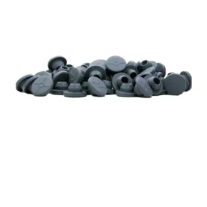 Butyl rubber vial stoppers