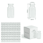 10ml glass vials