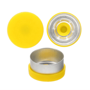 13mm yellow vial caps
