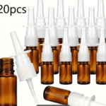 10ML Empty Amber Glass Nasal Spray Dispenser